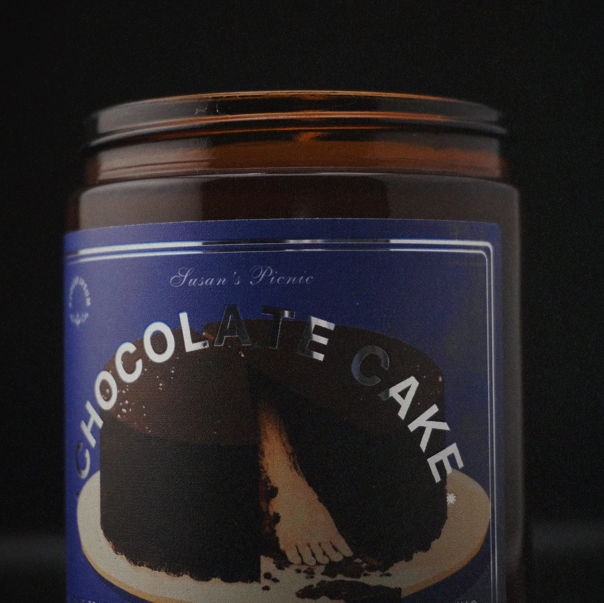 Chocolate Cake scented candle – product view 3