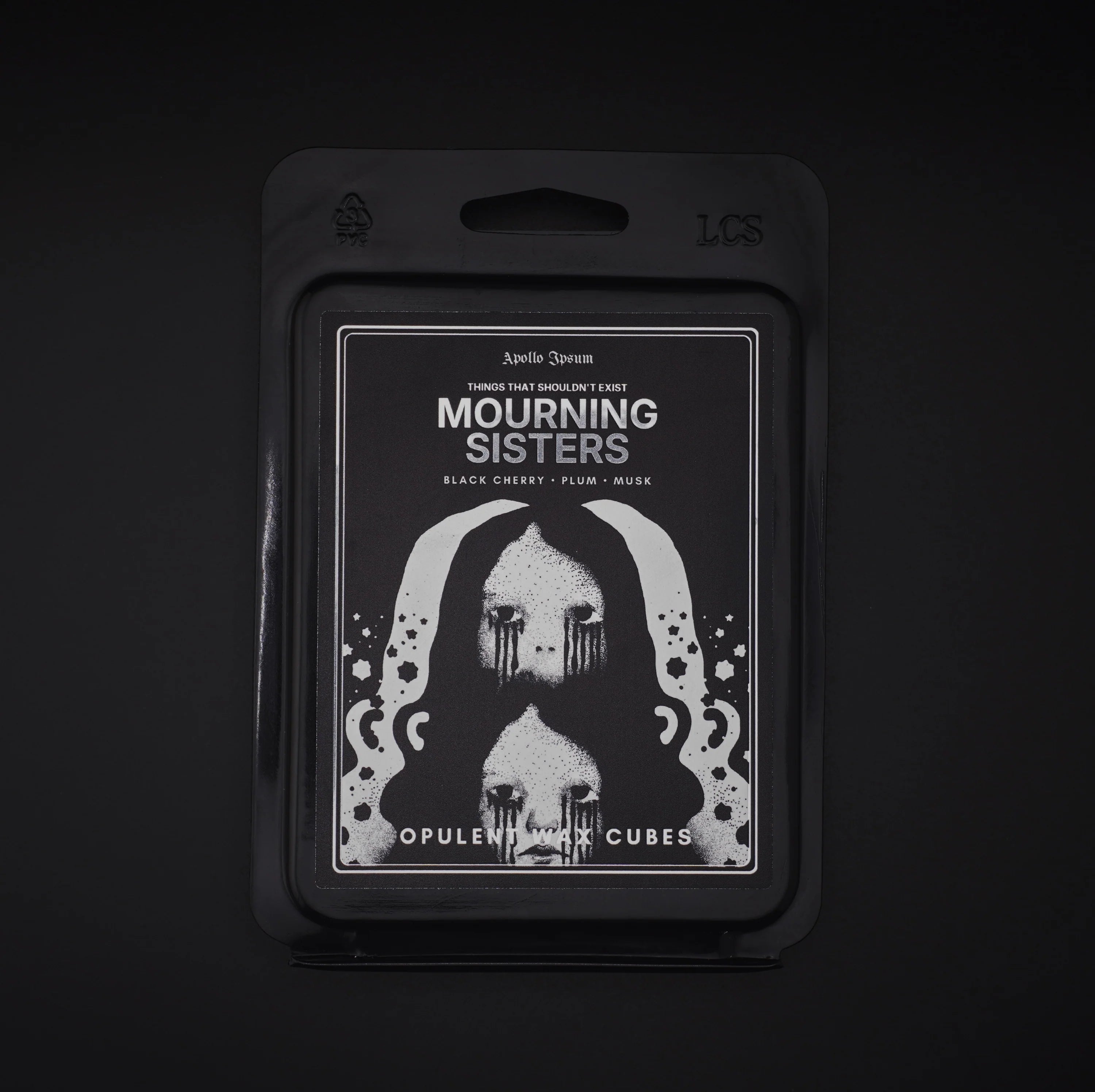 Mourning Sisters Opulent Wax Cubes soy wax melts by Apollo Ipsum