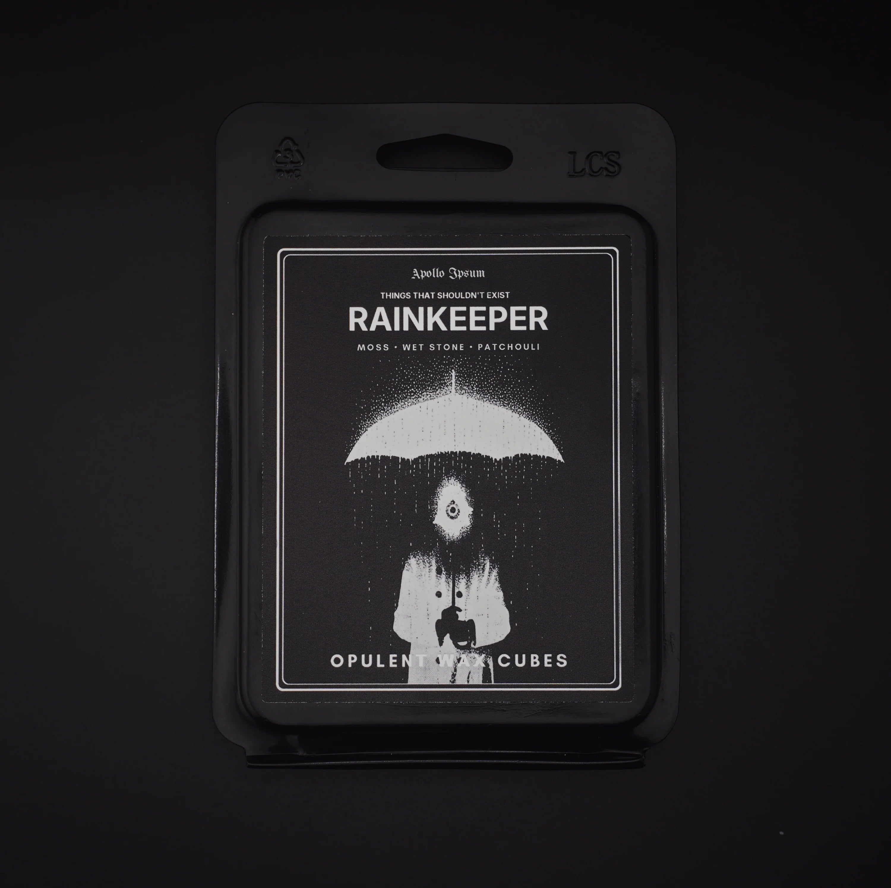 Rainkeeper Opulent Wax Cubes soy wax melts by Apollo Ipsum