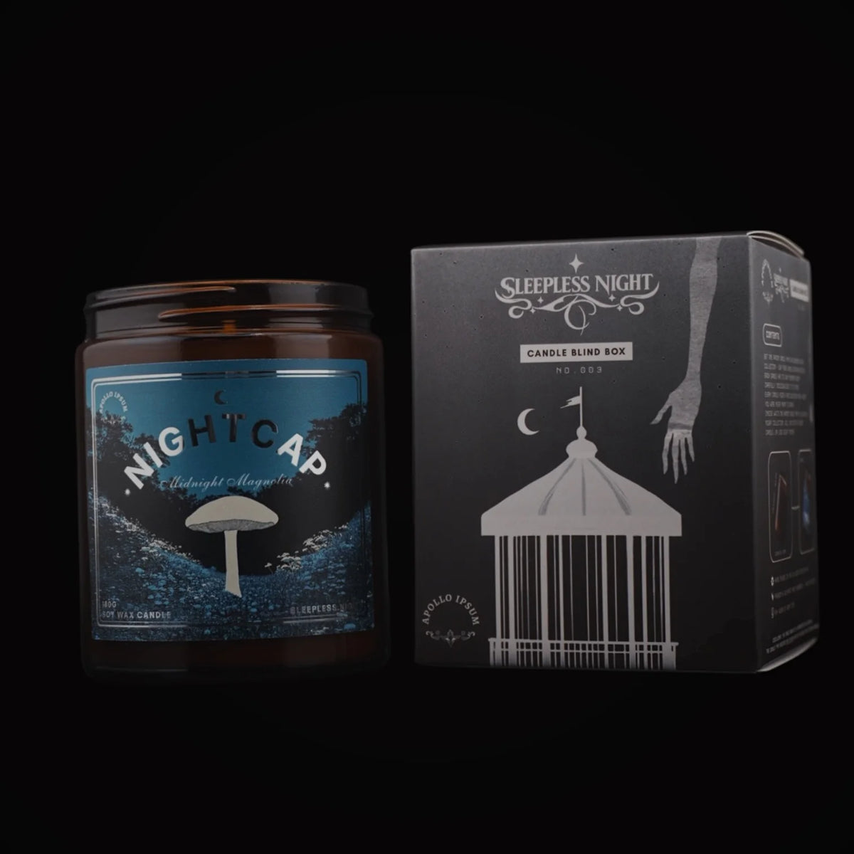 Sleepless Night Candle Blind Box (Series 3) candle blind box – product view 5