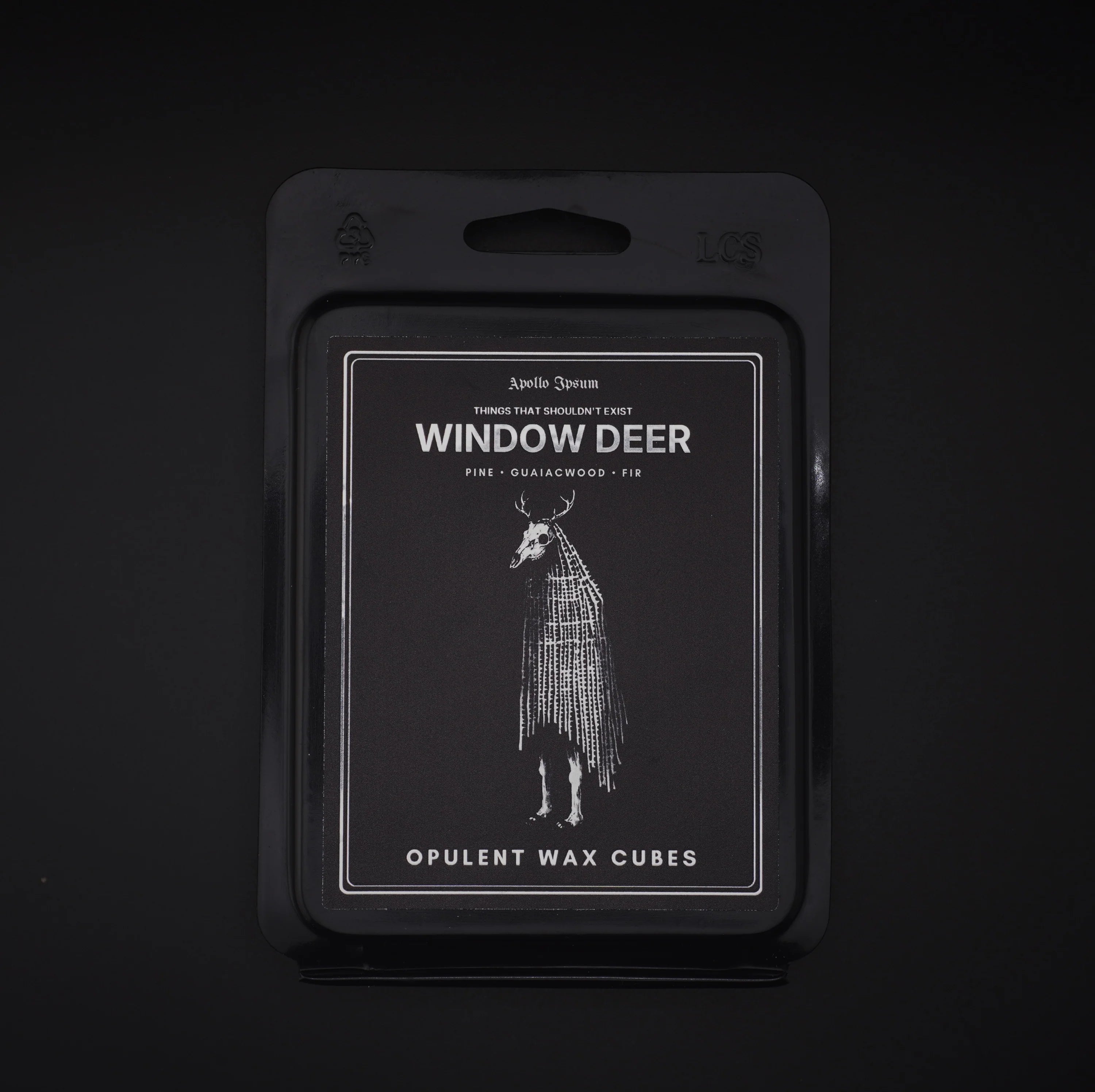 Window Deer Opulent Wax Cubes soy wax melts by Apollo Ipsum