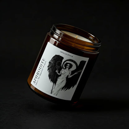 Aphrodite scented candle by Apollo Ipsum