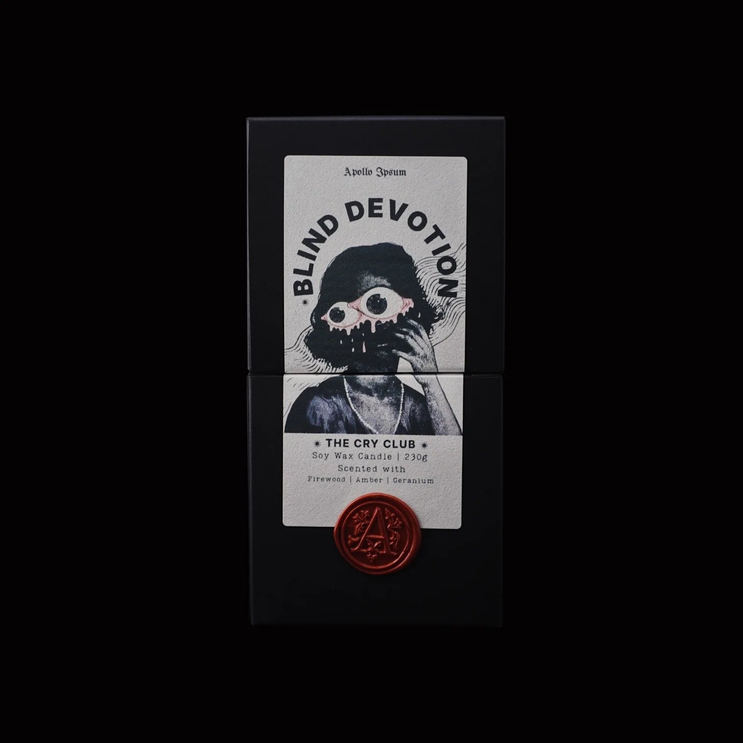 Blind Devotion scented candle – product view 4