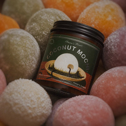 Coconut Mochi scented candle by Apollo Ipsum