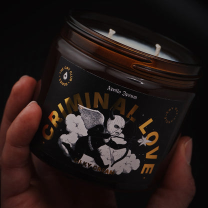 Criminal Love scented candle – product view 3
