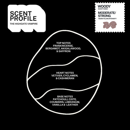 The Highgate Vampire scented candle – product view 4