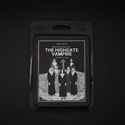 The Highgate Vampire Opulent Wax Cubes soy wax melts by Apollo Ipsum