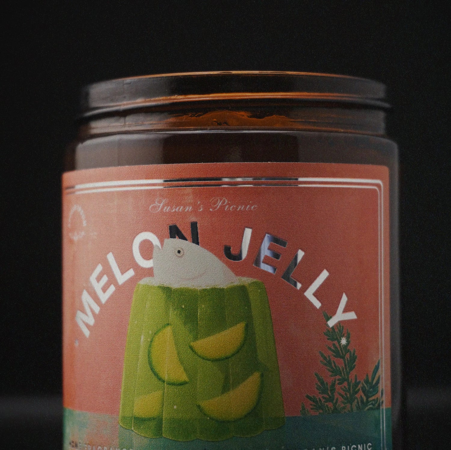 Melon Jelly scented candle – product view 3