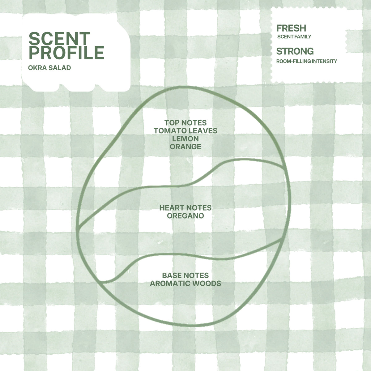 Okra Salad scented candle – product view 7