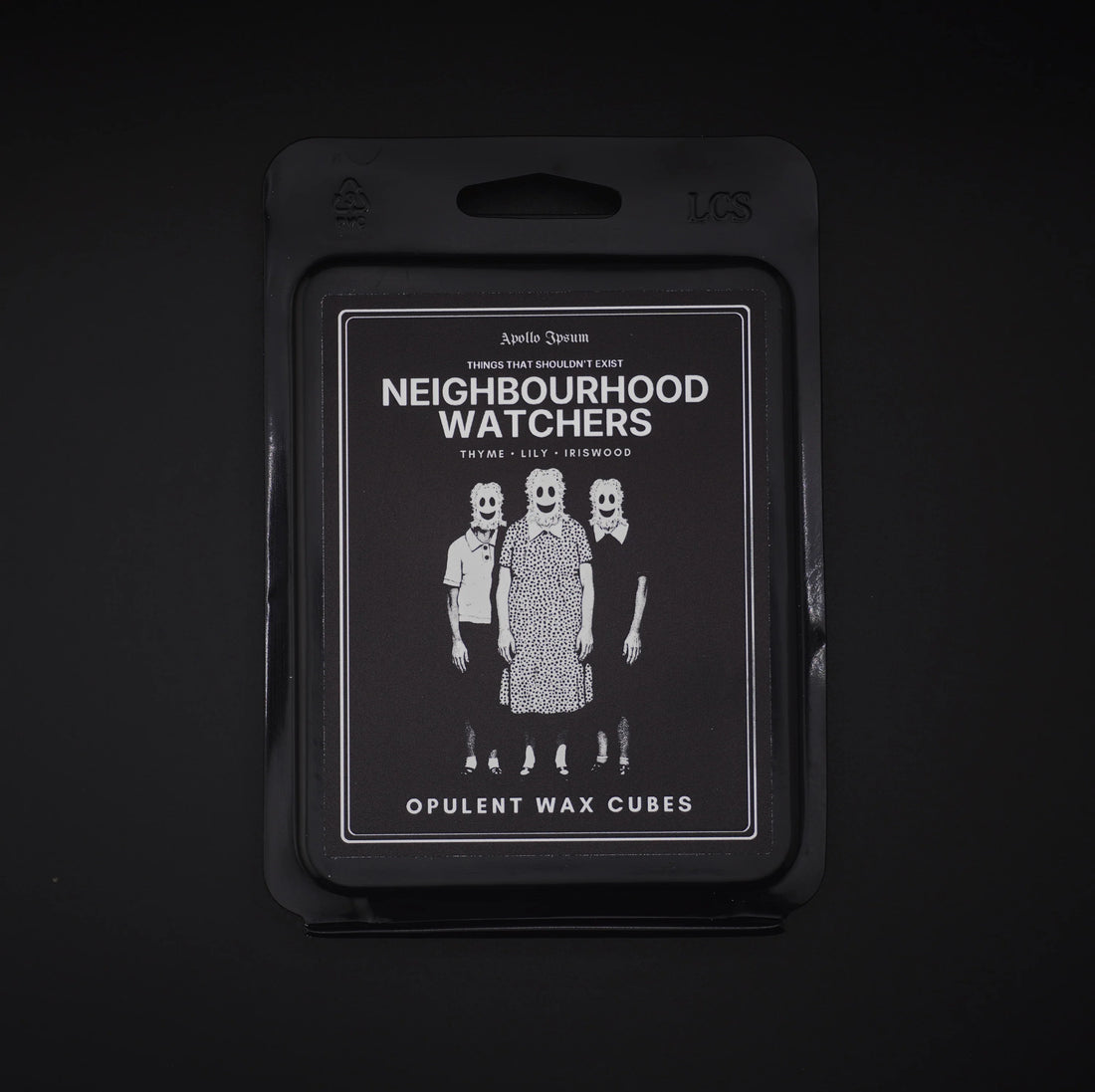 Neighbourhood Watchers Opulent Wax Cubes soy wax melts by Apollo Ipsum
