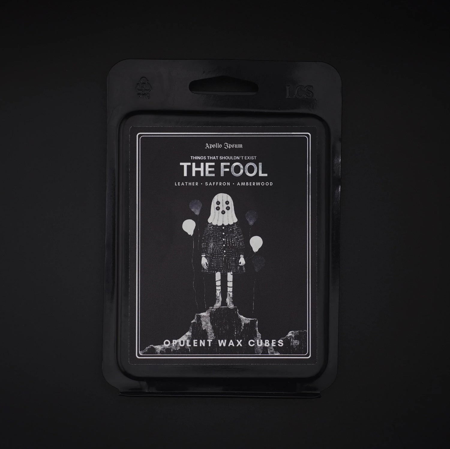 The Fool Opulent Wax Cubes soy wax melts by Apollo Ipsum