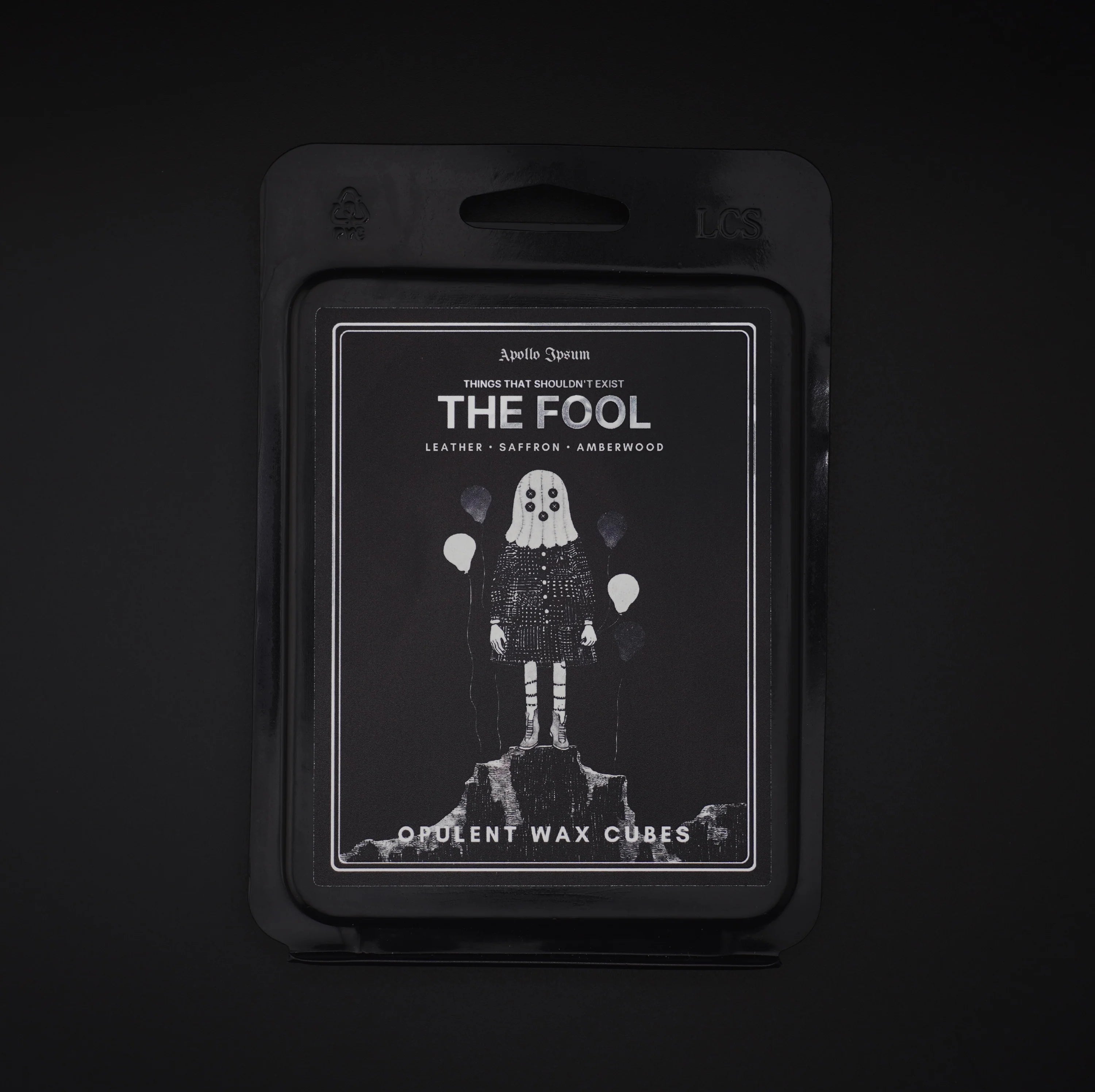 The Fool Opulent Wax Cubes soy wax melts by Apollo Ipsum