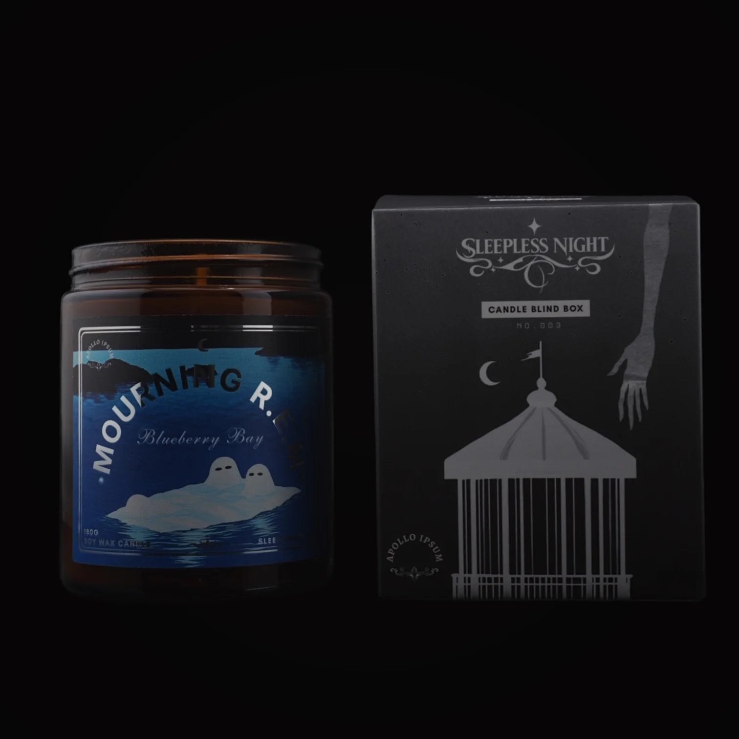 Sleepless Night Candle Blind Box (Series 3) candle blind box – product view 9