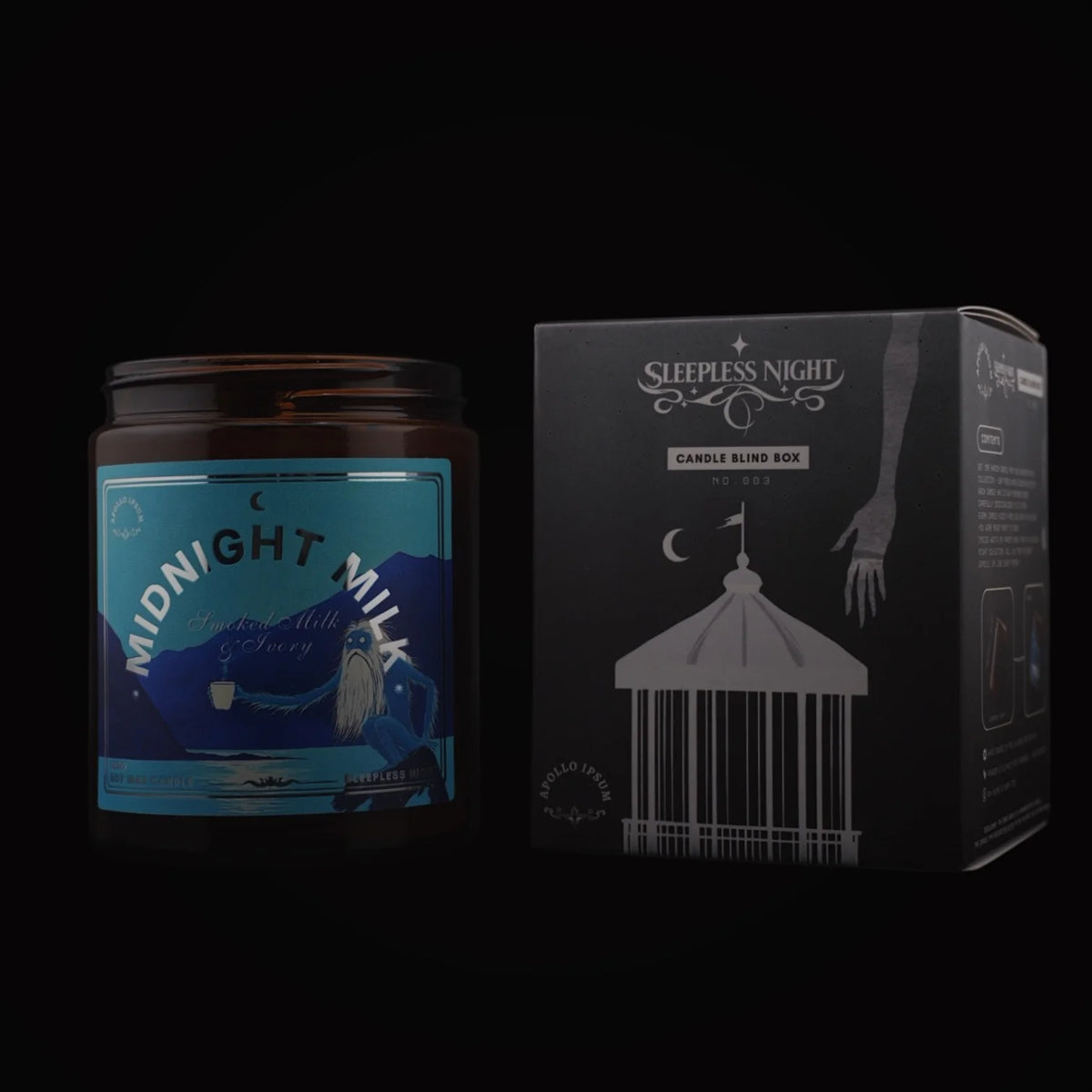 Sleepless Night Candle Blind Box (Series 3) candle blind box – product view 17