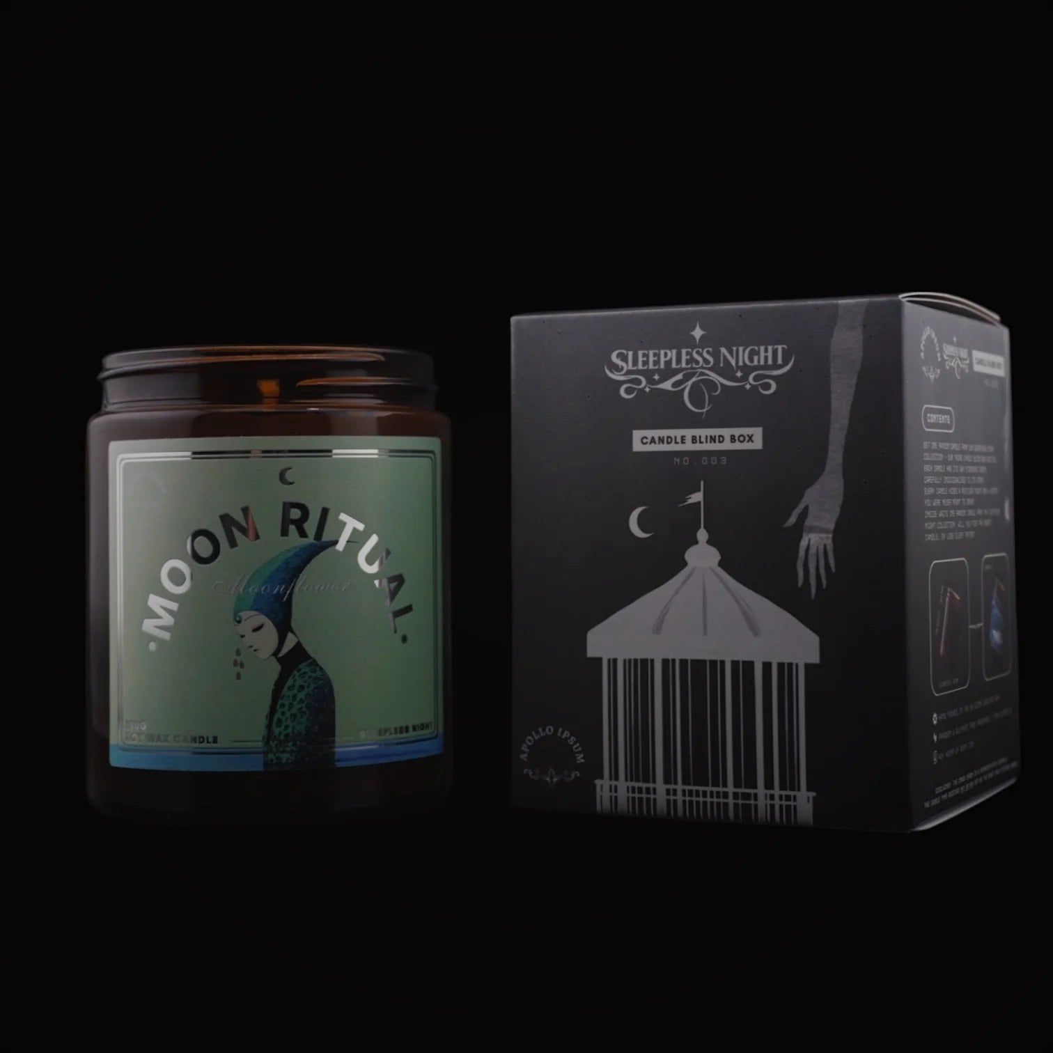 Sleepless Night Candle Blind Box (Series 3) candle blind box – product view 13