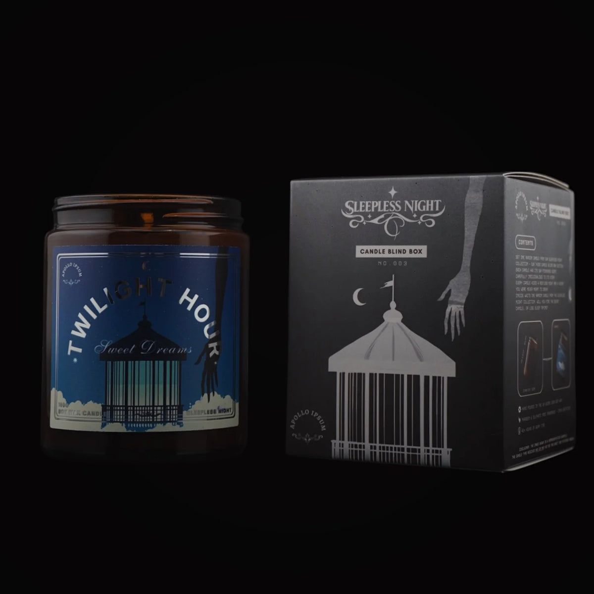 Sleepless Night Candle Blind Box (Series 3)