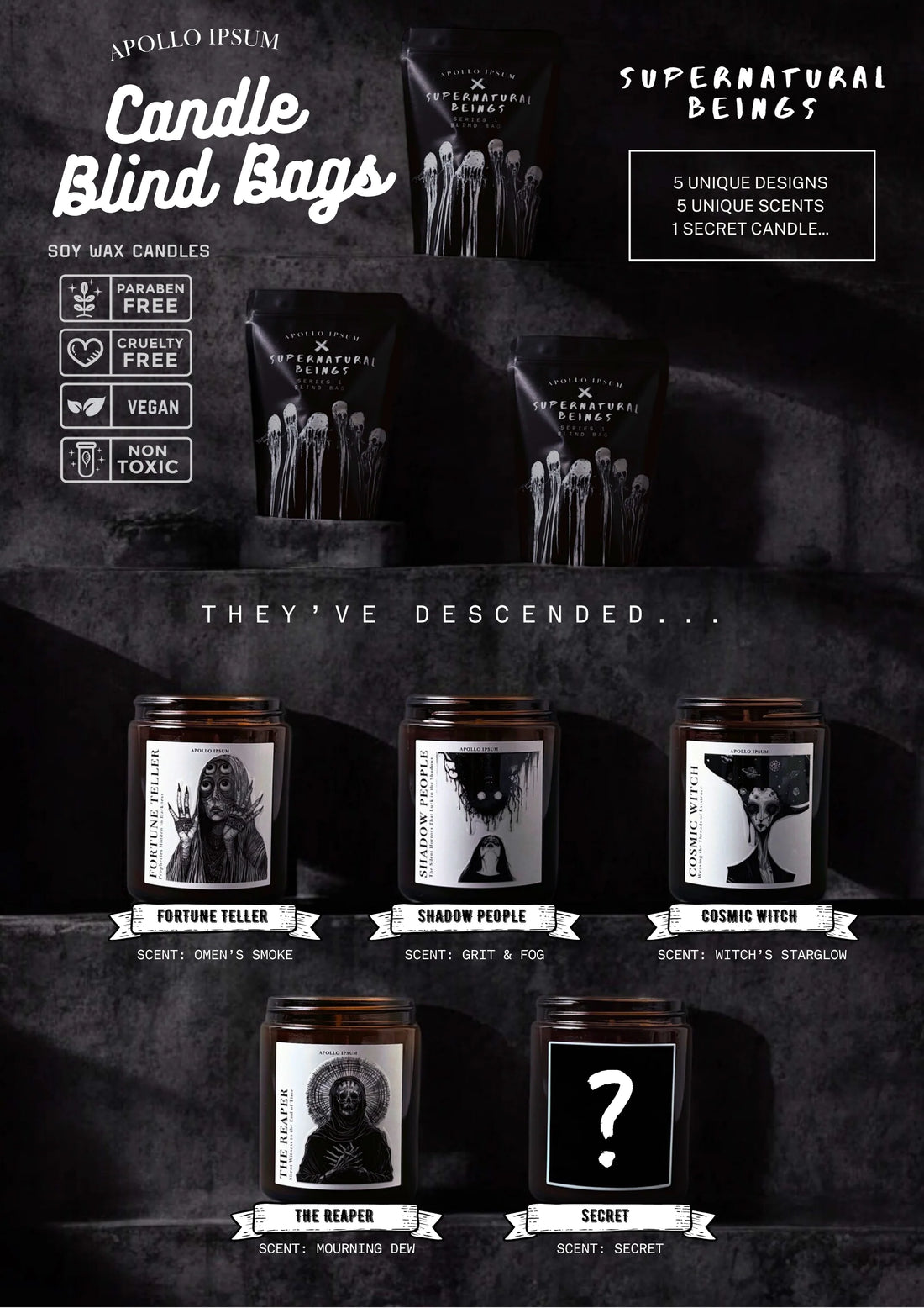 Super Natural Blind Bags (Series 1) candle blind box – product view 2