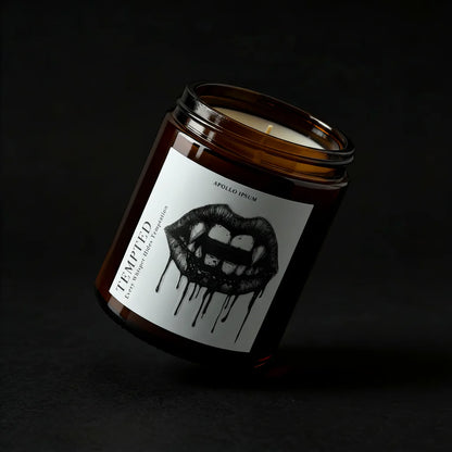 Tempted scented candle by Apollo Ipsum