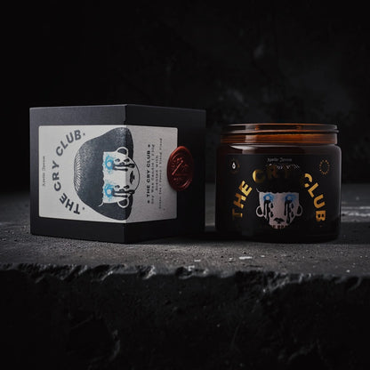 The Cry Club scented candle – product view 2