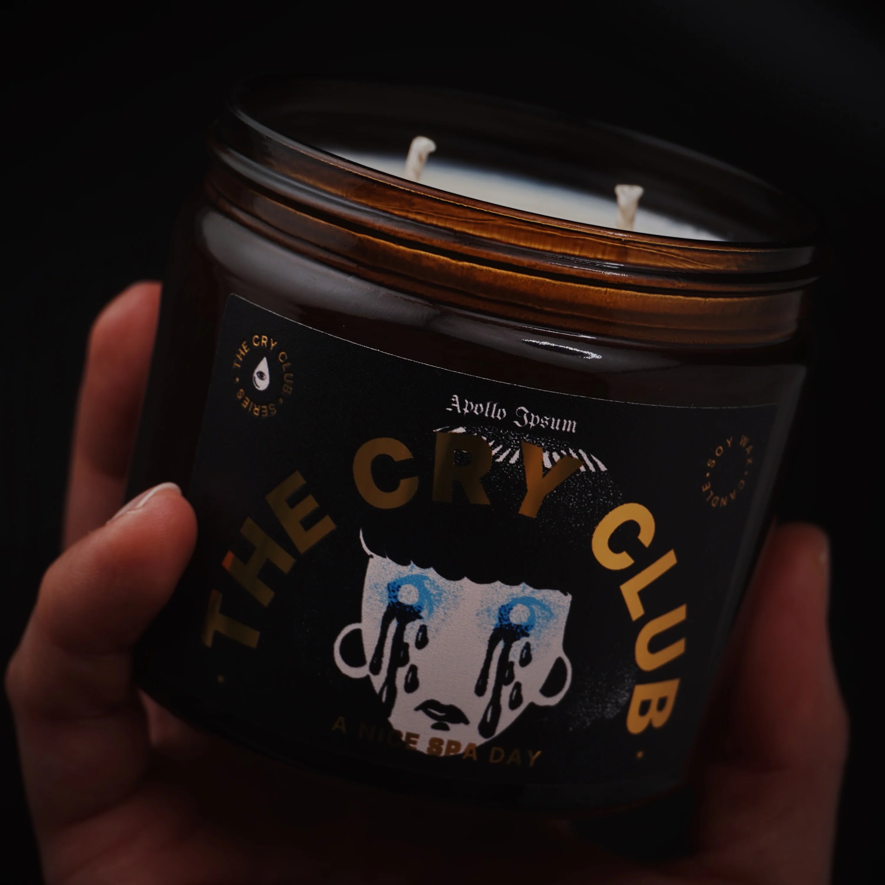 The Cry Club scented candle – product view 7