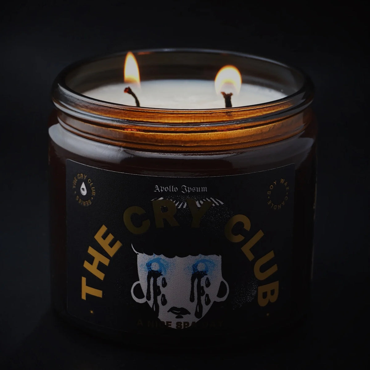 The Cry Club scented candle – product view 4