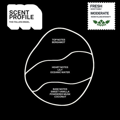The Fallen Angel scented candle – product view 4
