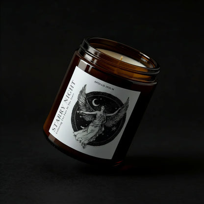 The Starry Night scented candle by Apollo Ipsum