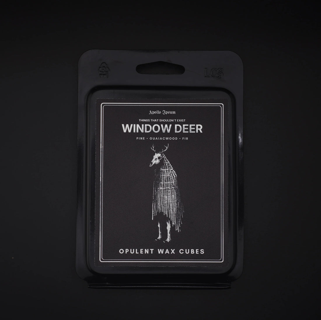 Window Deer Opulent Wax Cubes soy wax melts by Apollo Ipsum