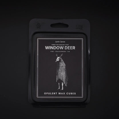 Window Deer Opulent Wax Cubes soy wax melts by Apollo Ipsum
